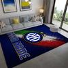 Custom Name Inter Milan Carpet Rug for Living Room Bedroom Home Sofa Decoration,Kids play Non-slip Floor Mat