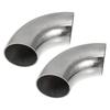 SS304 Stainless Steel 90 Degree Mandrel Bend Elbow Exhaust Elbow Pipe for Car