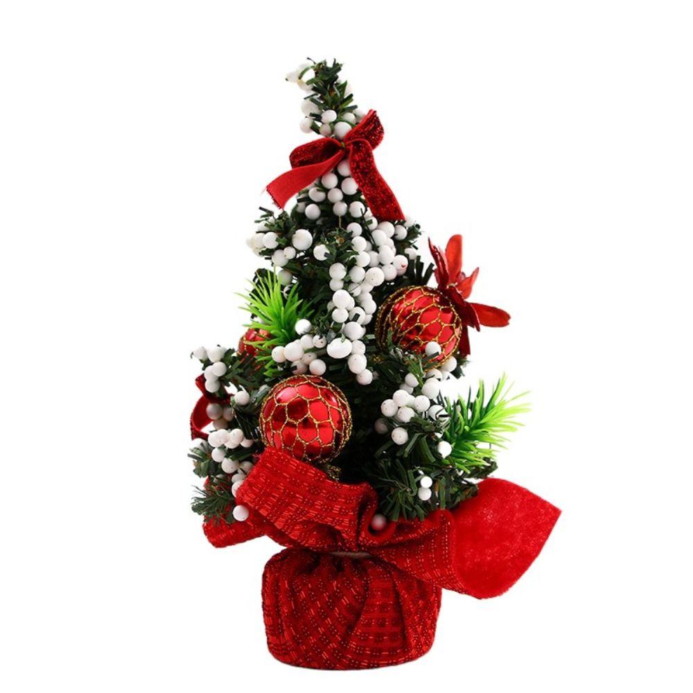 Mini Christmas Tree Ornaments 20cm Christmas Tree Supplies Fashion Desktop Tree Ornaments  New Year