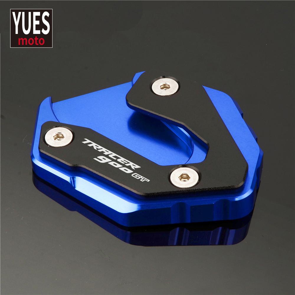 Motorcycle Accessories Kickstand Plate Side Stand Pad Enlarger For YAMAHA TRACER 900 Gt Tracer 900Gt