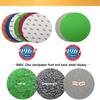 6 Inch Waterproof Hook and Loop Sanding Discs 60-10000 Grit Flocking Sandpaper 150mm for Wet Dry Grinder Polishing, 10 Pieces