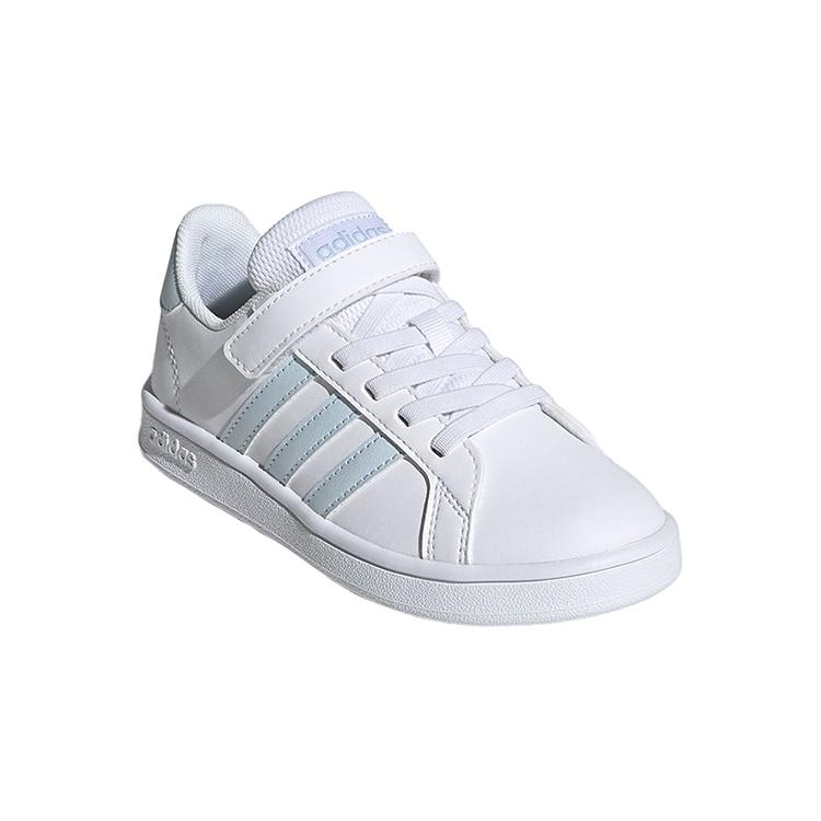 adidas Neo GRAND COURT Низкие Детские Скейтбордические Кроссовки Белые Детские EG6738