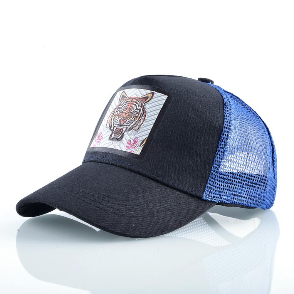 Бейсбольная кепка для мужчин и женщин, новые кепки-дальнобойщики с тигровой нашивкой Snapback, бейсбольная кепка в стиле хип-хоп, кепка с козырьком
