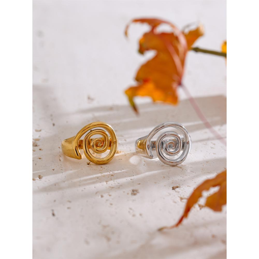 Eetit Размер 6789 Модное кольцо серии Conch Ocean, литье, модные украшения для пальцев, аксессуары с покрытием из настоящего золота PVD для женщин