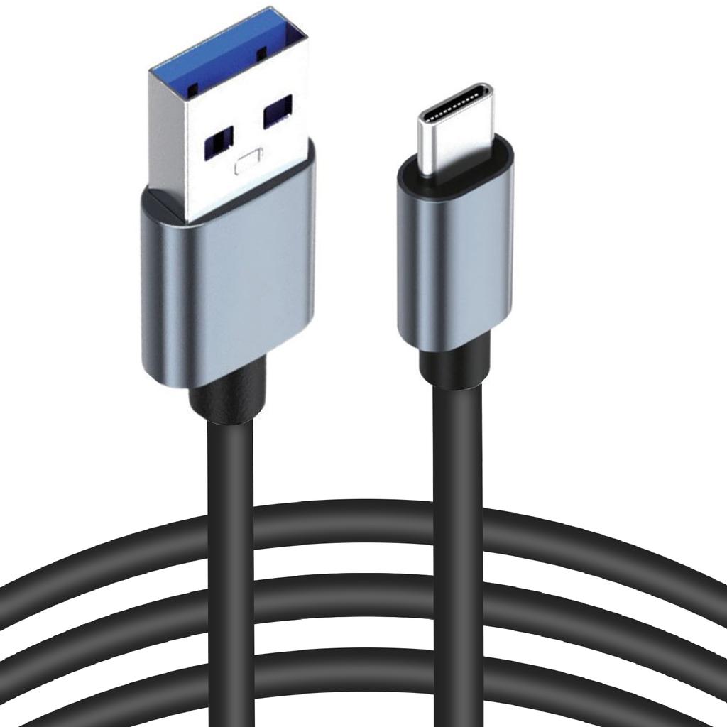 Кабель USB C к USB A для зарядки и передачи данных, зарядный шнур 5 В 2 А, скорость передачи 5 Гбит/с, провод для компьютера, ноутбука, мобильного телефона