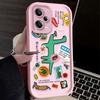 Cartoon Dinosaur Phone Case For Xiaomi Redmi Note 14 14S 12 11 Pro Plus 5G 12S 11S 10S 10 9 Redmi 14C 13C 12C 12 4G A3 A3X Cover