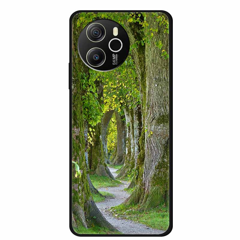 Чехол для телефона Oscal Tiger 12 Расписной Мягкий ТПУ Силиконовый Чехлы Blackview Oscal Tiger12 4G Модный Бампер Capa Оригинальная Задняя Крышка