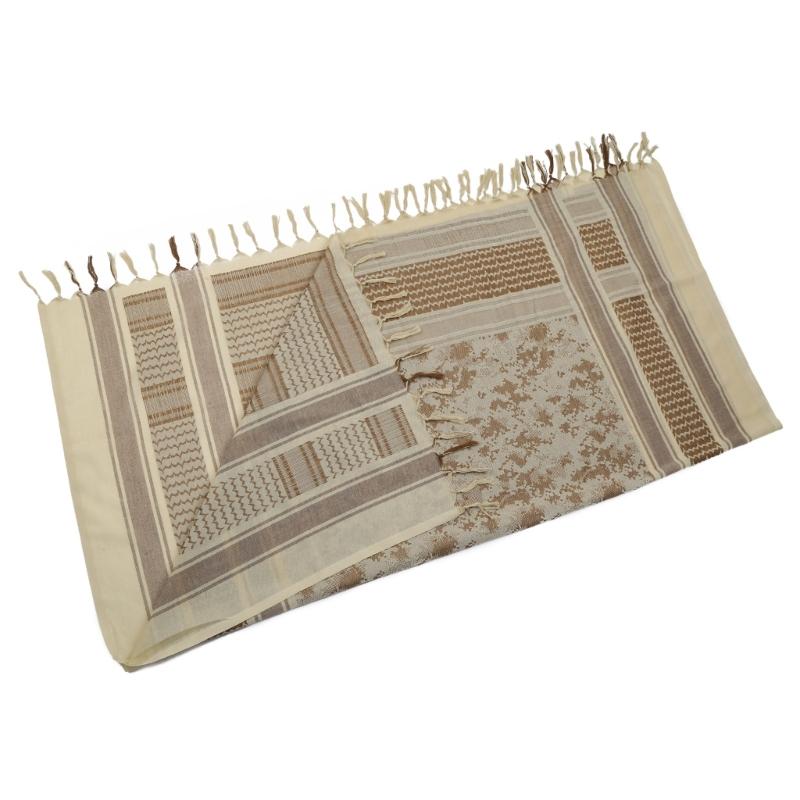 Арабский шарф куфия, арабский тюрбан, головной платок, мужской тюрбан, повязка на голову, военный шарф в стиле Шема, мусульманский хиджаб