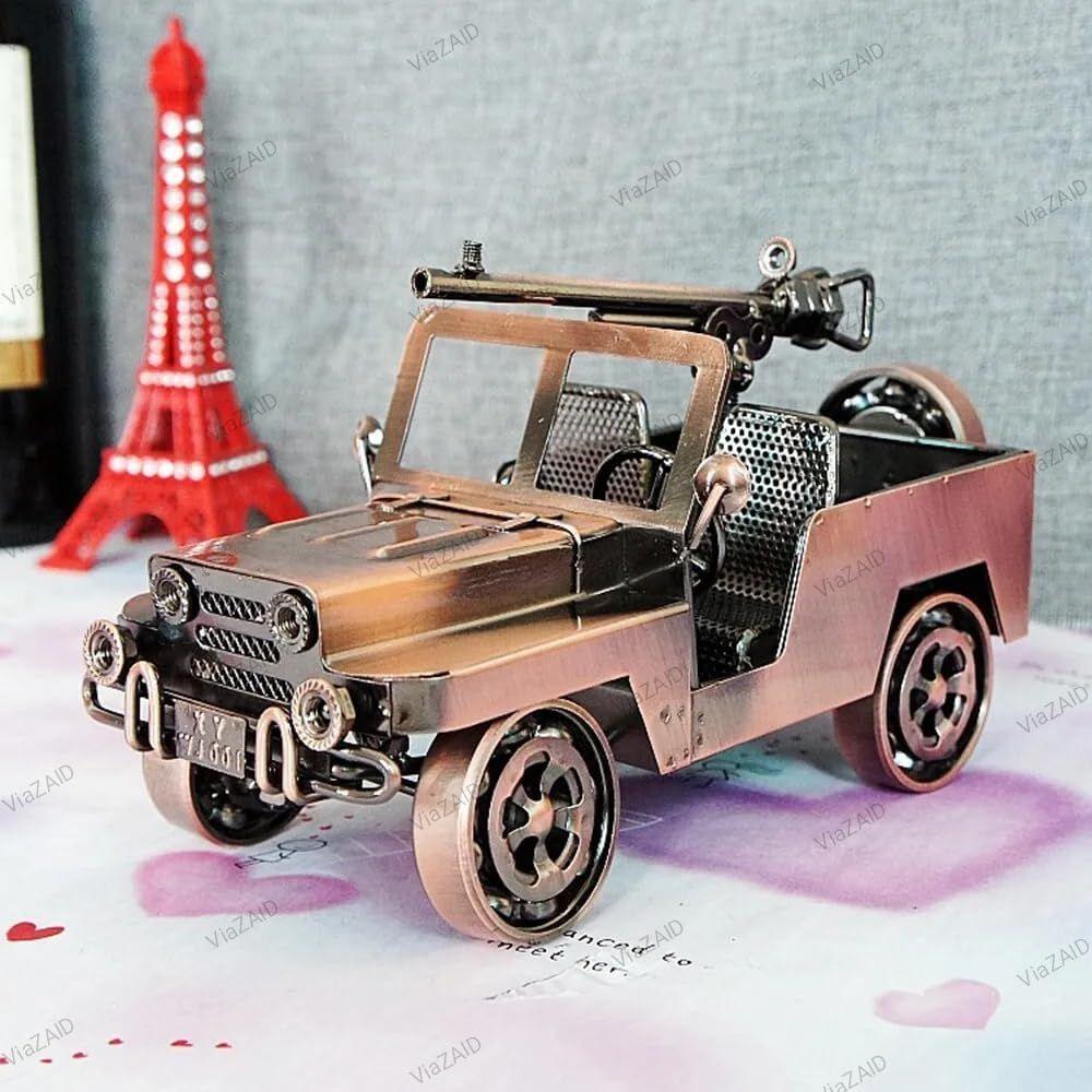 Металлическая Модель Старинного Винтажного Автомобиля Ручной Работы Коллекции Коллекционный Транспорт Игрушки для Декора Бара или Дома