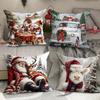 New Christmas Pillowcases Living Room Printed Decorative Pillowcases Nordic Christmas Pillowcases