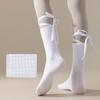 Lace-up Yoga Socks Candy Color Mid-calf Socks New Dance Socks  Women