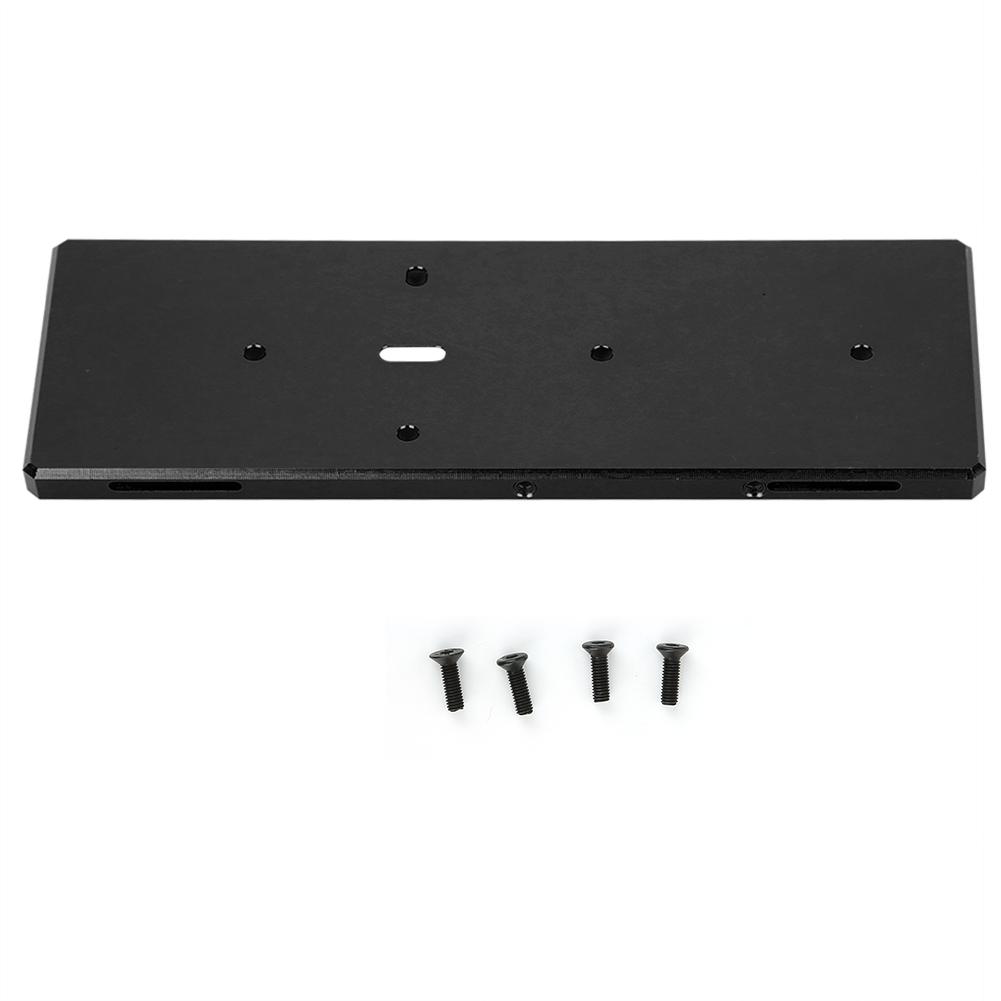 RC Battery Tray with Screw Replacement Accessory Fit for RGT EX86100 1 10 RC CarBlack 6800228L