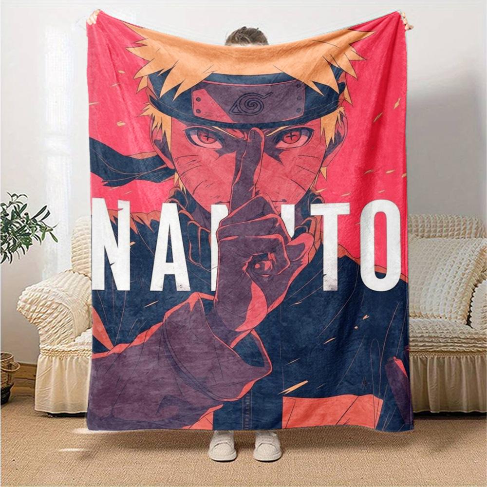 Naruto Blanket Ultra-Soft Perfect for Office Chair Bedding Bed for All Occasions Warmthful Decor Gifts For Family Or Friends