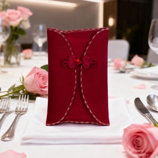 Китайские красные конверты для свадьбы Большой традиционный красный карман Счастливые деньги Хунбао для молодоженов Невеста Жених