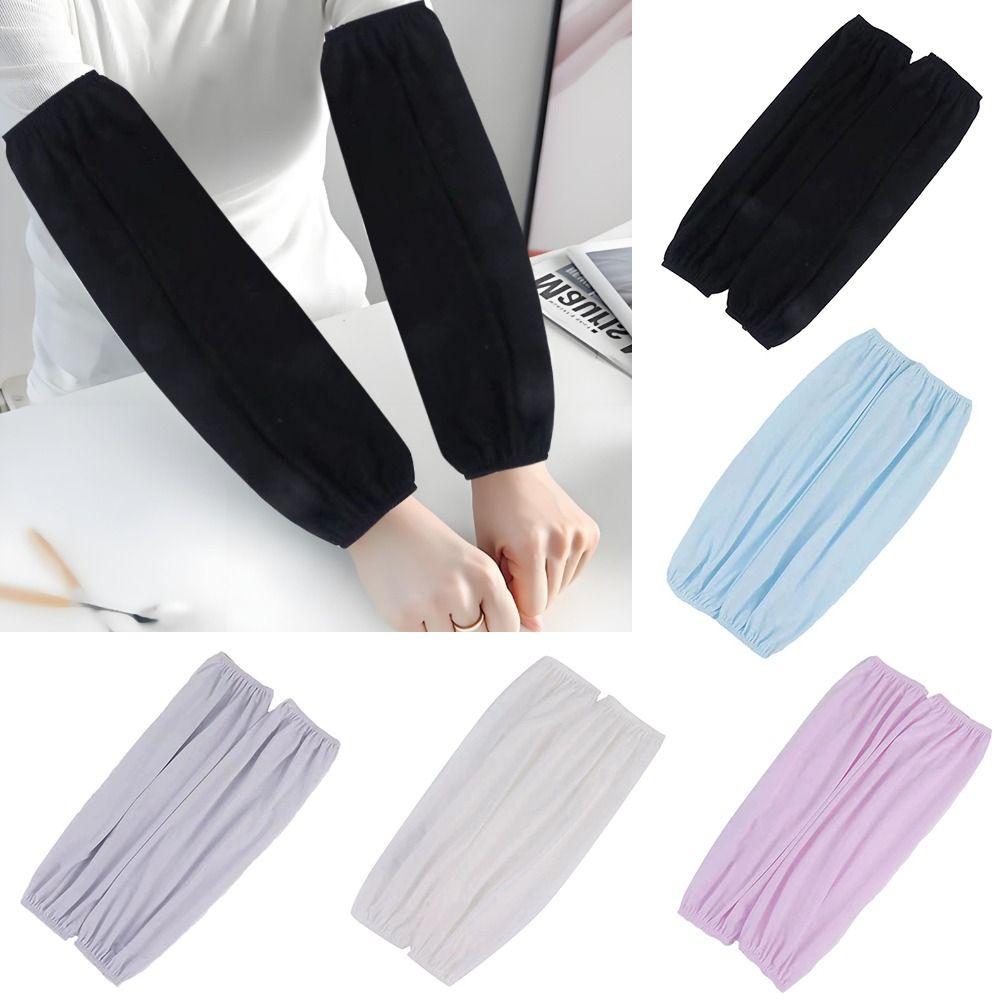 Sun Protection Summer Cooling Arm Cover Work Long Gloves Men Women Sports Basketball Running
