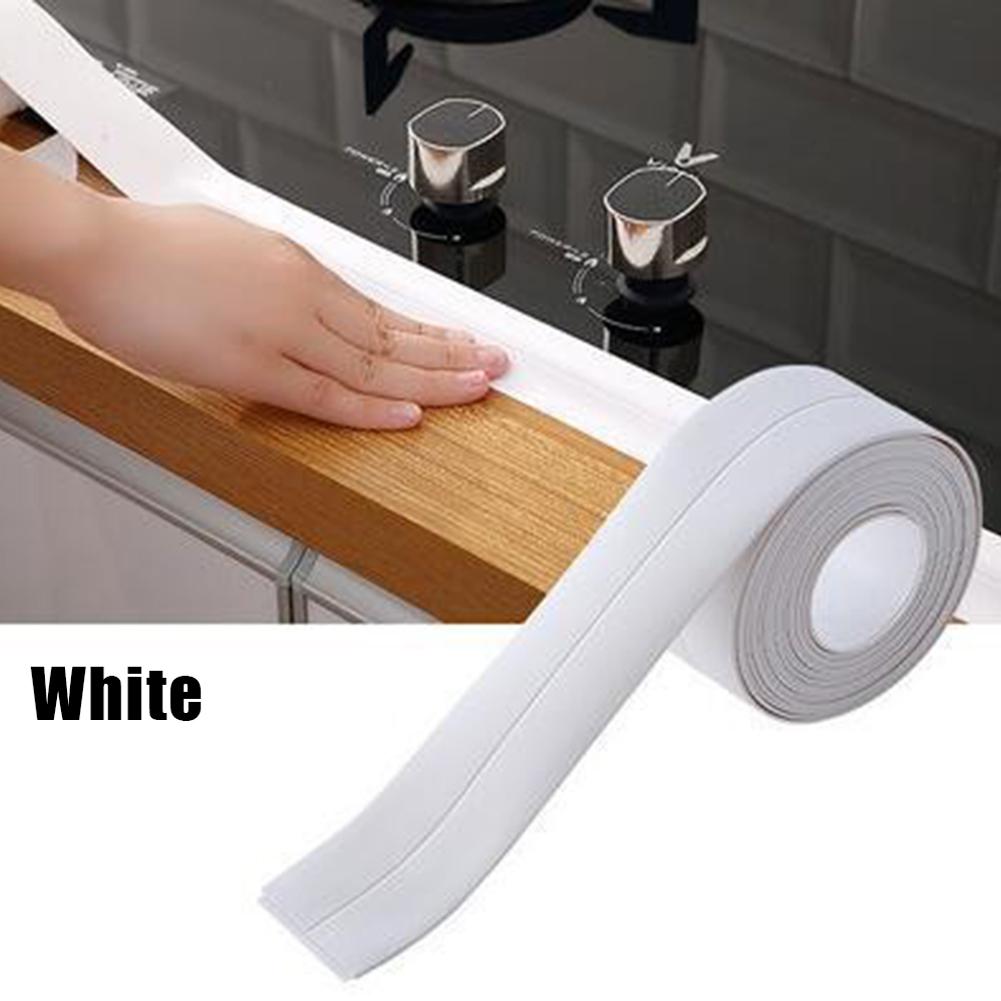 Universal Caulk Tape Sealing Strip PVC Repair Tape Toilet Bathroom Wall Sink