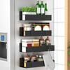 Refrigerator Magnetic Spice Rack Large Capacity Rustproof Corrosion Resistant Fridge Kitchen Cabinet Seasoning Organizer