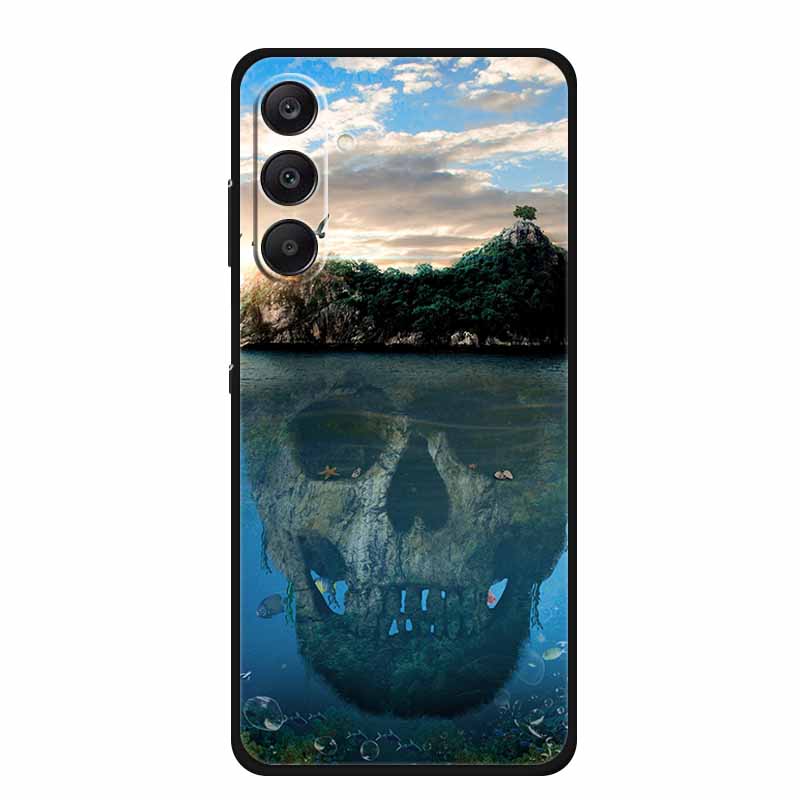 Чехол для Samsung Galaxy A36 5G Мягкий силиконовый чехол Черный бампер ТПУ Чехлы для телефона Для Samsung A36 Чехол A 36 5G Funda Задняя крышка
