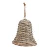 Hill Interiors The Noel Collection Wicker Bell Christmas Decoration