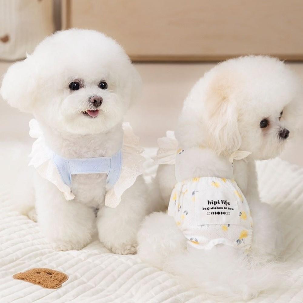 Adjustable Dog Physiological Pants Breathable Female Dog Shorts Pet Sanitary Pants  Outdoor