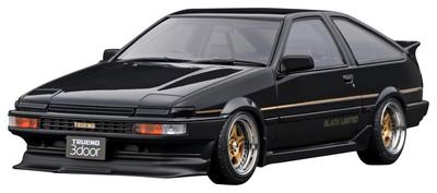 Ignition Model Масштаб 1/18 Toyota Sprinter Trueno (АЕ86) 3-дверный GT Apex Black Limited Edition Готовый продукт (IG3490)