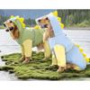 Large Dog Dinosaur Raincoat Golden Retriever Four Legged Waterproof Clothes Pet Summer All Inclusive With Tail Stereo Rain Ponch
