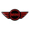 Наклейка-логотип на центр руля автомобиля для Mini Cooper John Cooper Works R50 R52 R53 R55 R56 F54 F55 F56 F60 Декор интерьера