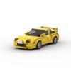MOC Mazda RX-7 Городская Техника Начальный Автомобиль Чемпион Гонщик Строительные Блоки Кирпич Гонки Мировой Известный Классический Суперкар