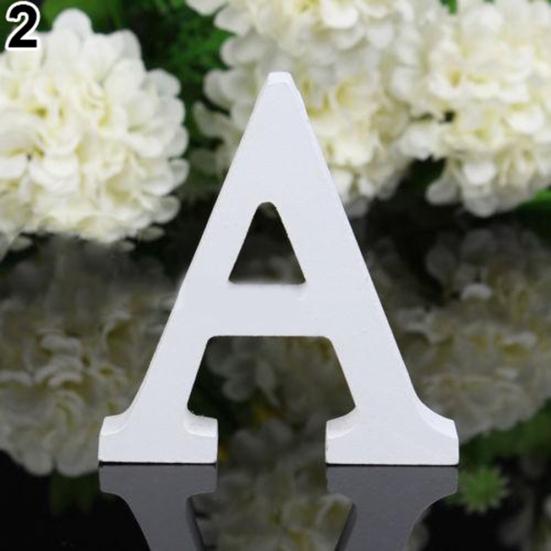 Freestanding Wood Wooden Letters Alphabet Bridal Wedding Party Home Shop Decor