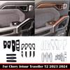 LHD Для Chery Jetour Traveller T2 2024 Внутренняя ручка подлокотника двери крышка переключатель стеклоподъемника крышка управления стеклом аксессуары