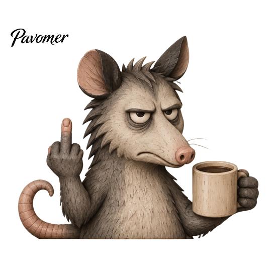 Holiday Door Frame Sign Middle Finger Animal Corner Sign, Funny Wooden Durable Wood Ornaments Decoration, Wall Hanging Ornament for Festive