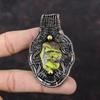 Copper Stichtite Pendant Copper Wire Wrapped Pendant Handmade Pendant Copper Jewelry Natural Gemstone Pendant Designer Jewelry Gift For Him