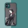 Чехол для телефона Enmu Demon Slayer с аниме для IPhone 14 13 12 11 Mini Pro Max XS X Max XR 8 7 Plus SE 2022, цвет кожи, чехол для телефона