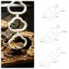 Exercise Hanging Reptile Climbing Ring Plastic 3-Ring Climber Pet Supplies Climbing Hoop Chain