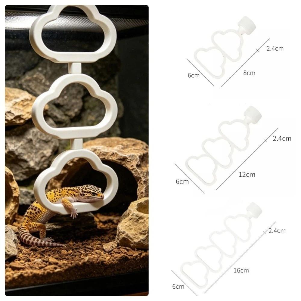Exercise Hanging Reptile Climbing Ring Plastic 3-Ring Climber Pet Supplies Climbing Hoop Chain