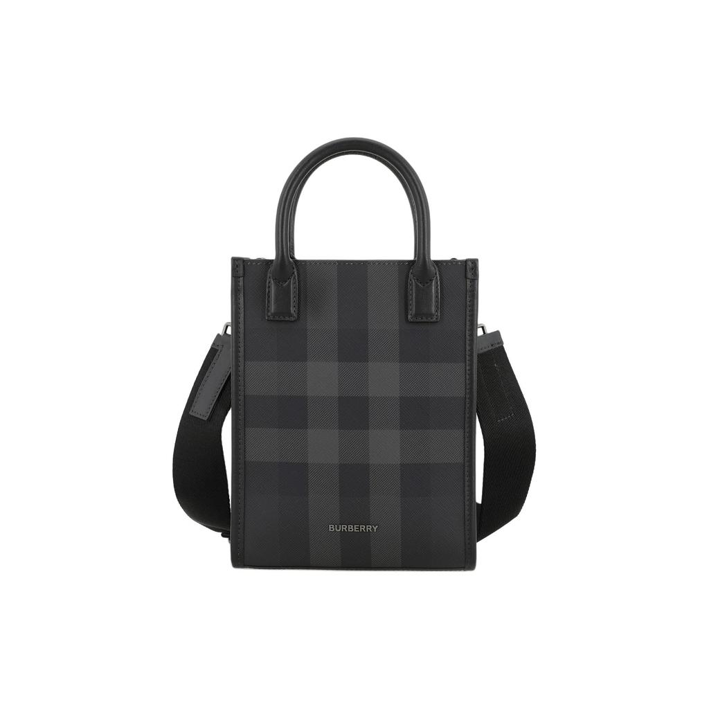 Burberry Calfskin Handbag, Shoulder Bag, Crossbody Bag Regular Men's Black 80684671