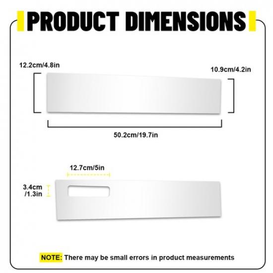 4X Door Trim Pillar Posts Chrome Cover Decorations For 2015-21 Ford F-150 F150 N