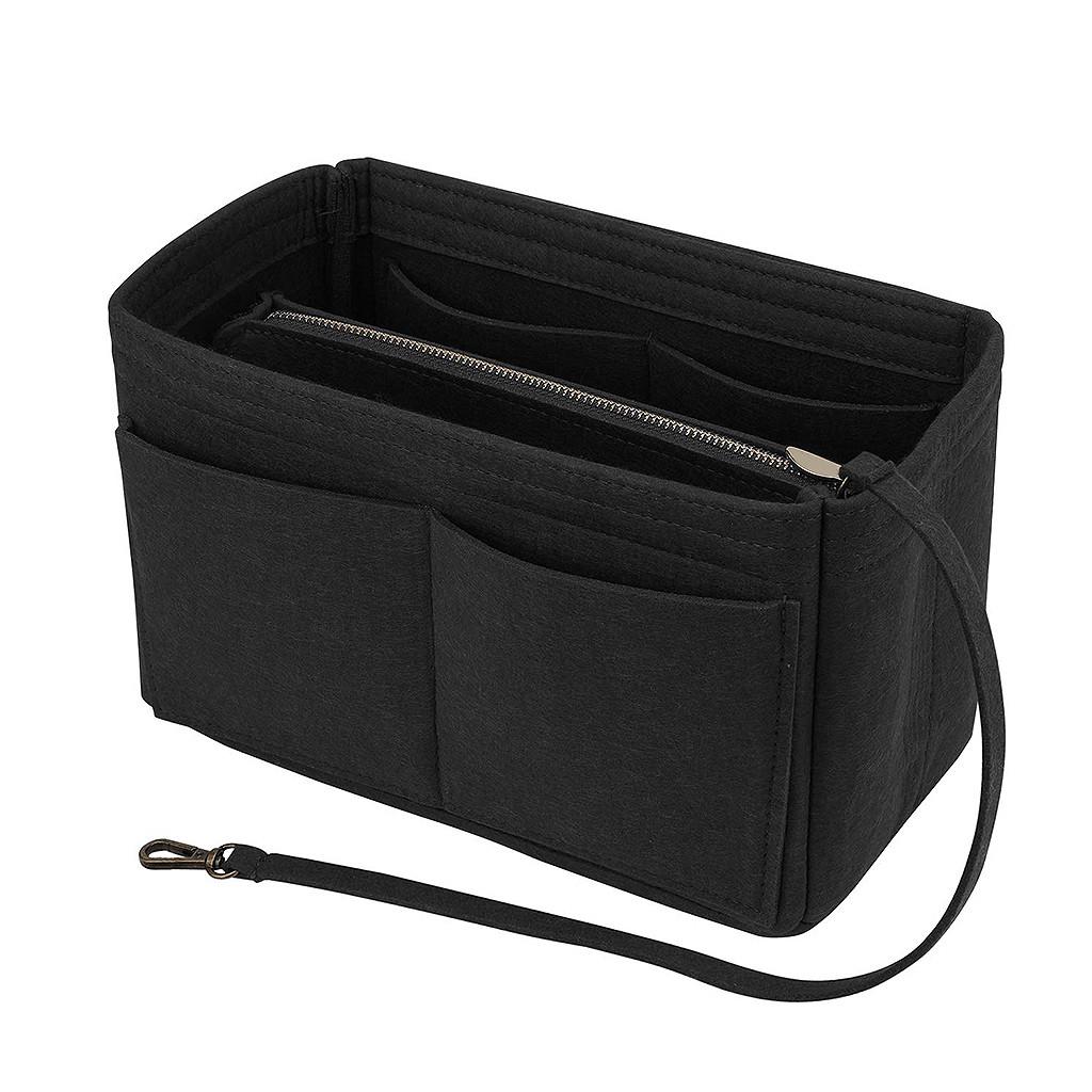 Сумка-вставка на молнии с несколькими карманами, сумка-органайзер, держатель для макияжа, путешествий