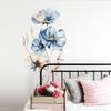 Цветочная наклейка на стену ПВХ Самоклеящаяся Съемная наклейка для кухни Ванной Спальни Домашний декор
