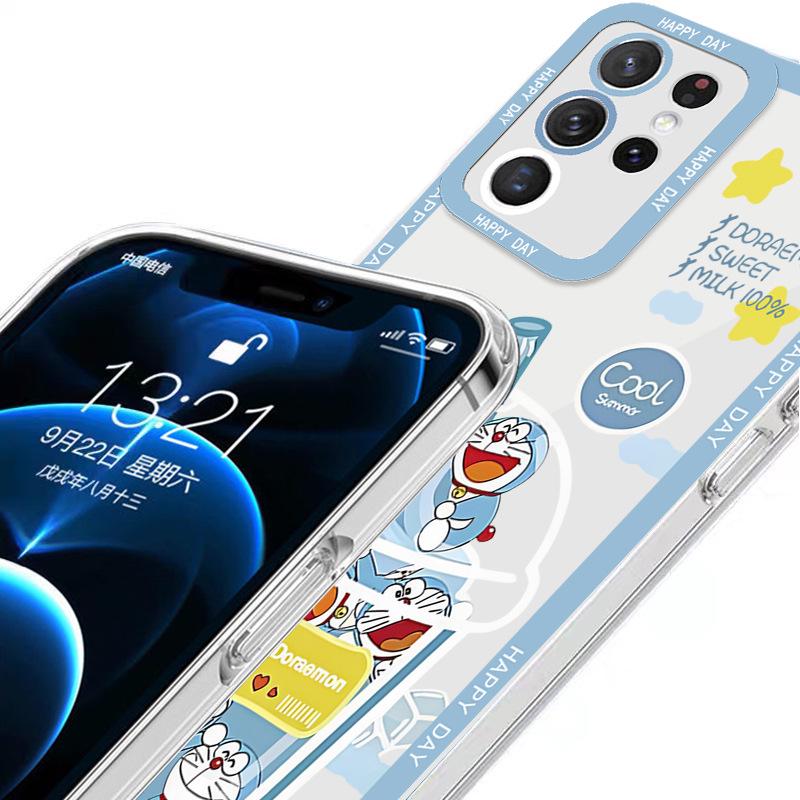 Samsung S21Plus симпатичный мягкий чехол Dingdang A52, Orange Juice 22, прозрачный чехол A32, в комплекте.