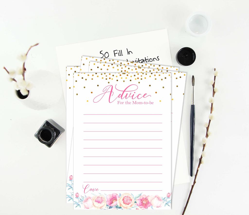 Inkdotpot Gender Reveal Confetti Baby Shower Game Set Of 50 BabyA AlphabetA ABCA Game Ita s A Boy Ita s A Girl Party