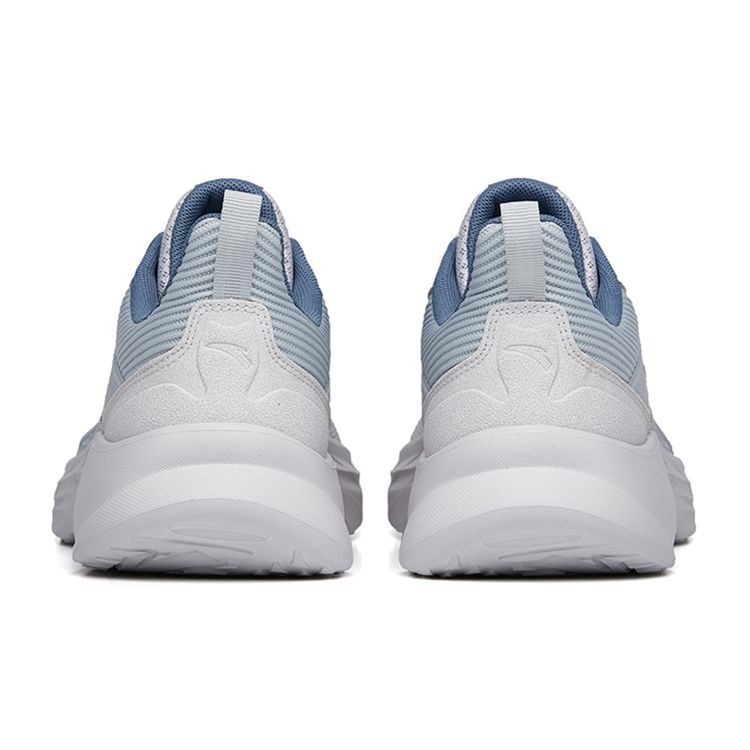 Anta Дышащие износостойкие амортизирующие низкие кроссовки для бега мужские кроссовки серые 912235529-1