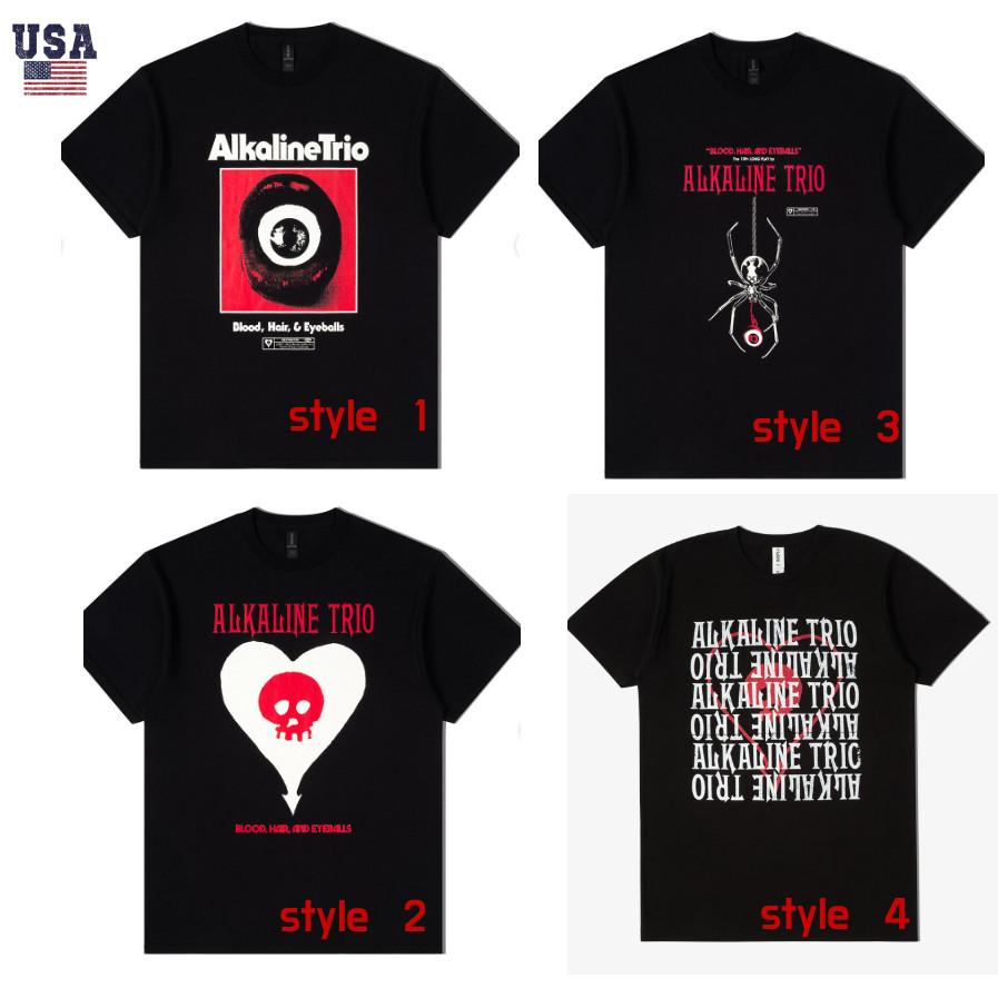 Alkaline Trio – Blood, Hair and Eyeballs Album 2025 Rock T-Shirt All Size Unisex T-Shirt
