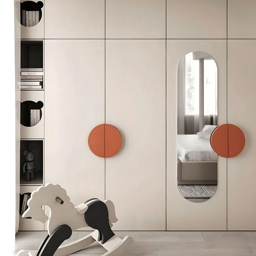 Скрытая ручка-полумесяц, полукруглые ручки для ящиков, новая невидимая застежка для шкафа