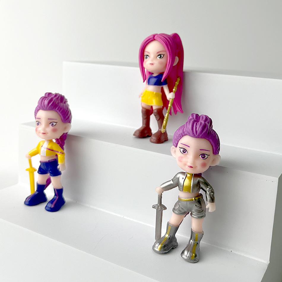 Anime Figure Toys Cute PVC Movable Joints Action Figure Model Dolls Kids Birthday Decoration Toy Gifts