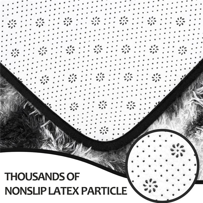 Большие ковры для гостиной, супермягкий пушистый современный ковер для спальни, ковры с эффектом тай-дай, пушистые ковры для детской комнаты, домашний декор