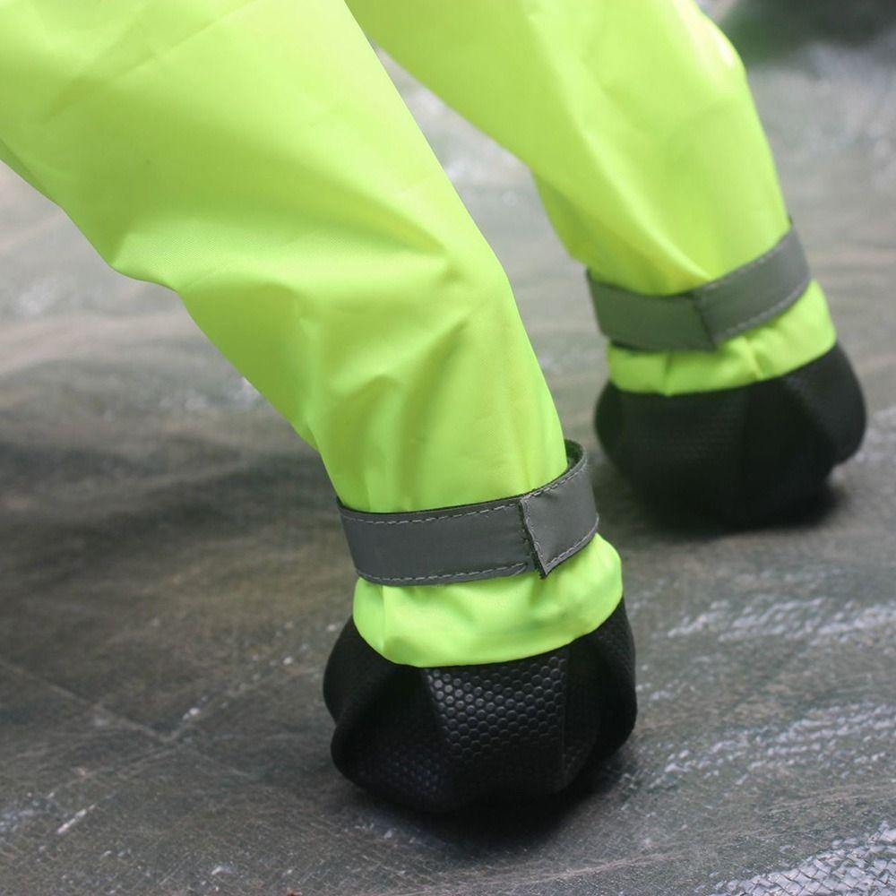 Nightsafe Pets Пылезащитная обувь Светоотражающая защита лап собаки Штаны для собаки Чехол для лап Собачьи путешествия