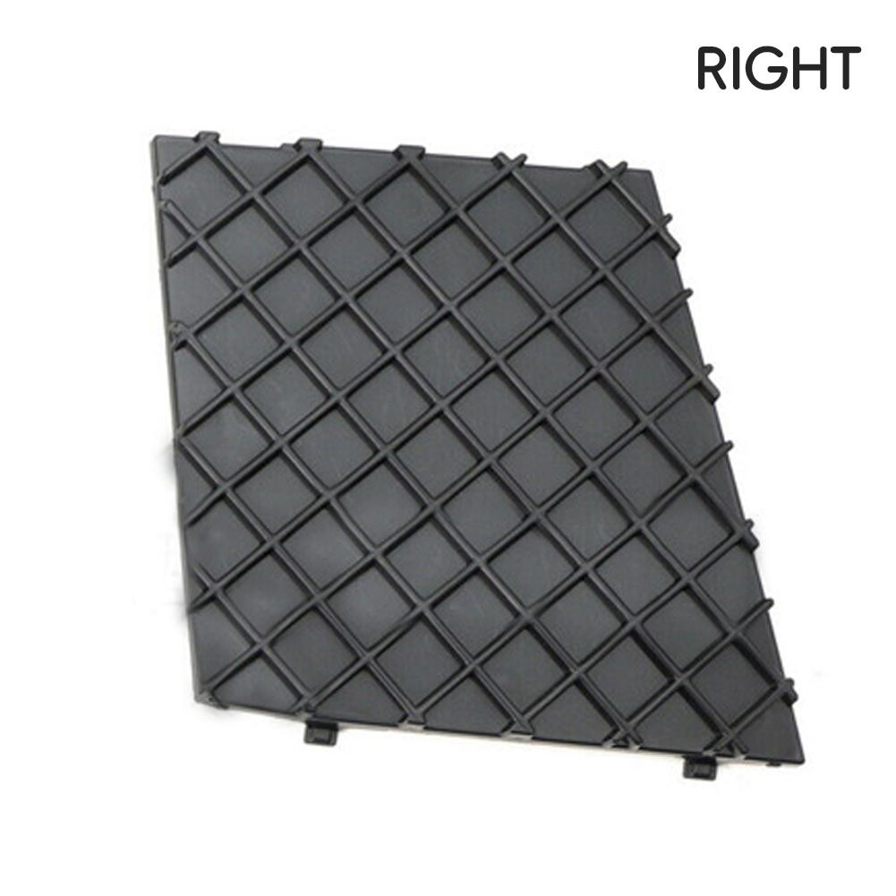 Пара черных E60 E61 переднего бампера автомобиля, нижняя сетчатая решетка, накладка для BMW E60 E61 M 51117897186 51117897184, крышка бампера