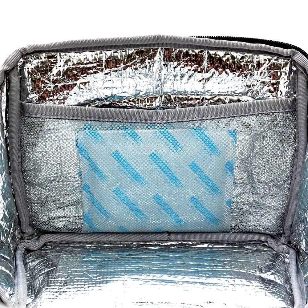 Изолированная сумка для ланча для черного [Hakovolo] костюма, (6023)