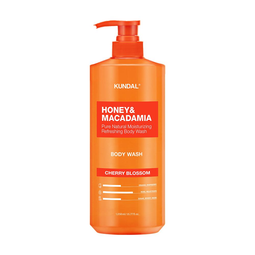 KUNDAL Honey & Macadamia Body Wash 1058ml (Choose 1 of 3)